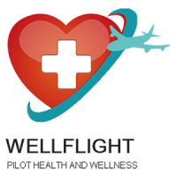 Illustration of a red heart with a white medical cross and an airplane silhouette, suggesting medical tourism or travel for healthcare.